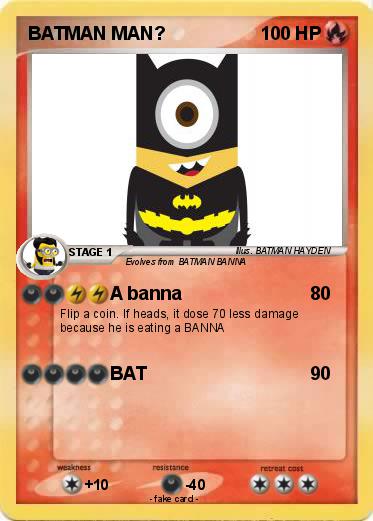 Pokemon BATMAN MAN?