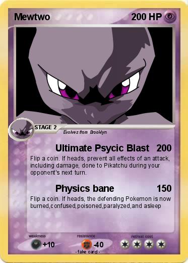 Pokemon Mewtwo