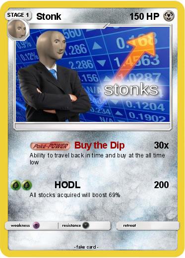 Pokemon Stonk