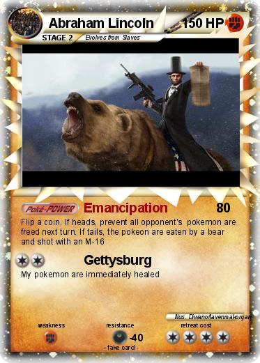 Pokemon Abraham Lincoln