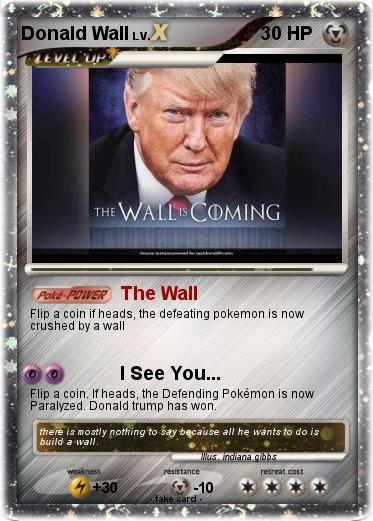 Pokemon Donald Wall