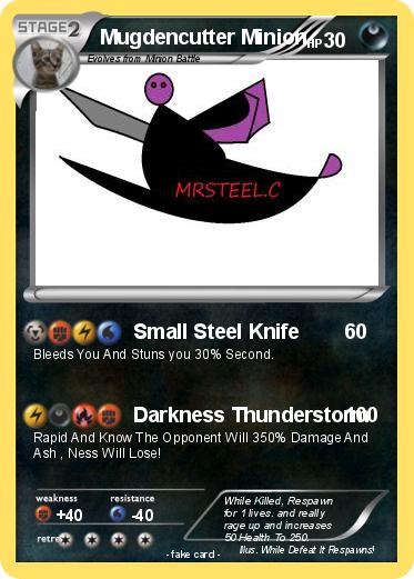 Pokemon Mugdencutter Minion