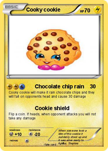 Pokemon Cooky cookie