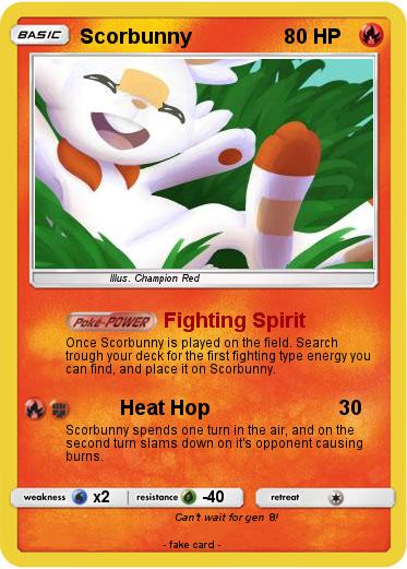 Pokemon Scorbunny