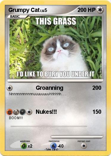 Pokemon Grumpy Cat