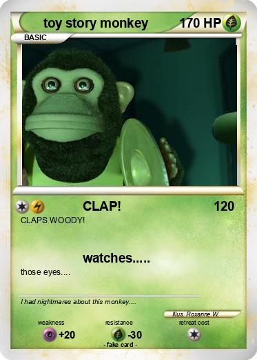 Pokemon toy story monkey