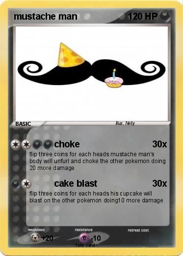 Pokemon mustache man