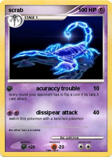 Pokemon scrab
