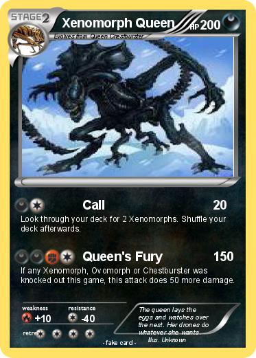 Pokemon Xenomorph Queen