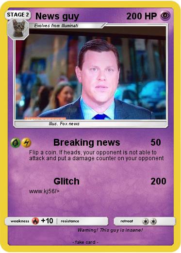 Pokemon News guy