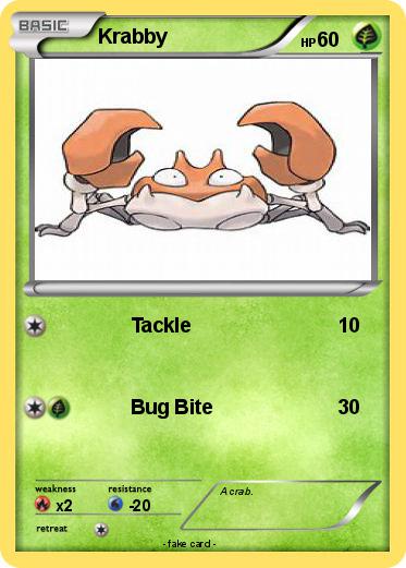 Pokemon Krabby
