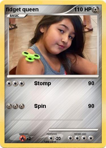 Pokemon fidget queen