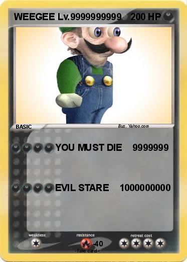 Pokemon WEEGEE Lv.9999999999