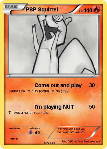 Pokemon PSP Squirrel