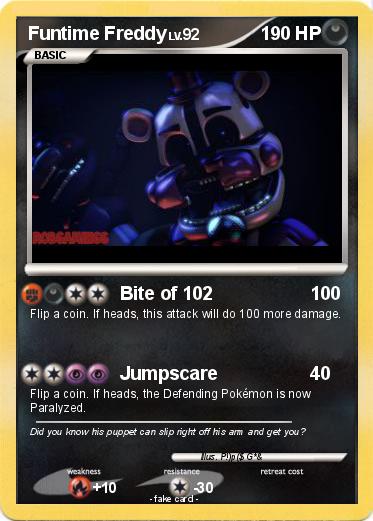 Pokemon Funtime Freddy