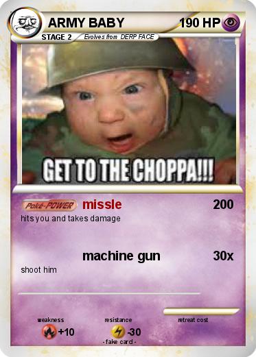 Pokemon ARMY BABY