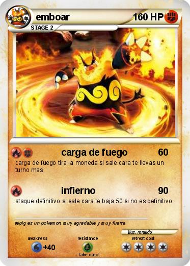 Pokemon emboar