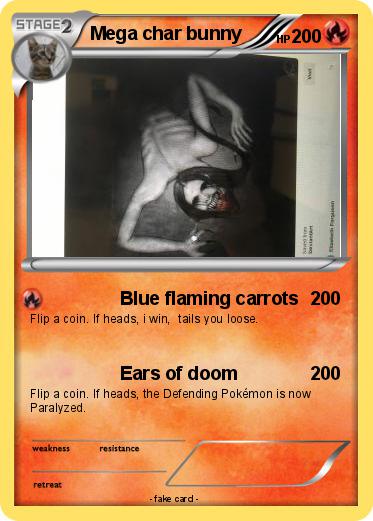 Pokemon Mega char bunny