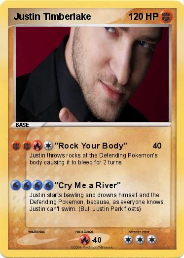 Pokemon Justin Timberlake