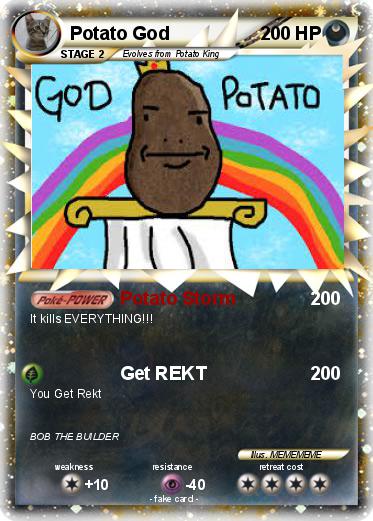 Pokemon Potato God