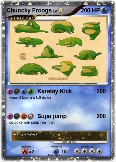 Pokemon Chuncky Froogs