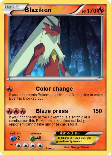 Pokemon Blaziken