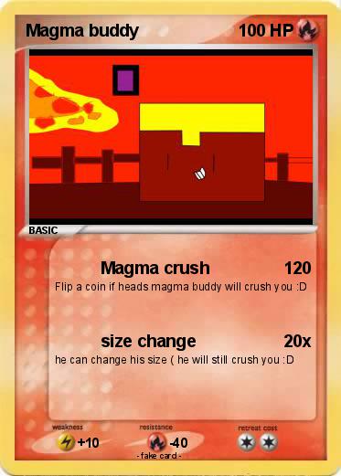 Pokemon Magma buddy