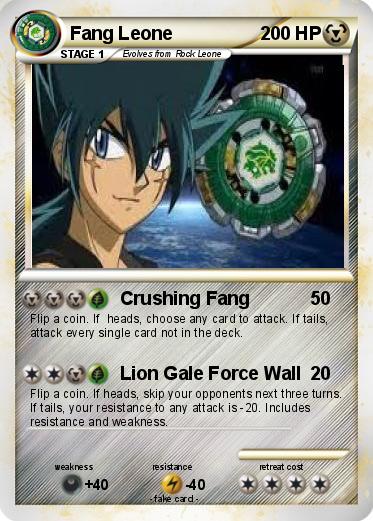Pokemon Fang Leone