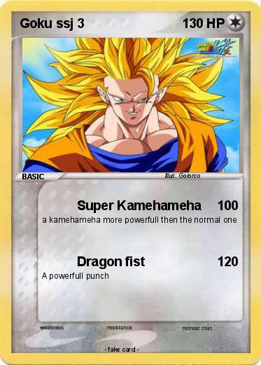 Pokemon Goku ssj 3