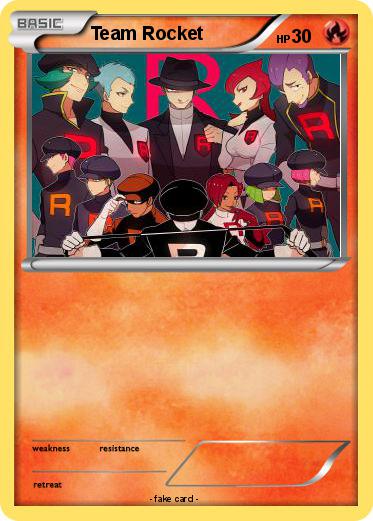 Pokemon Team Rocket