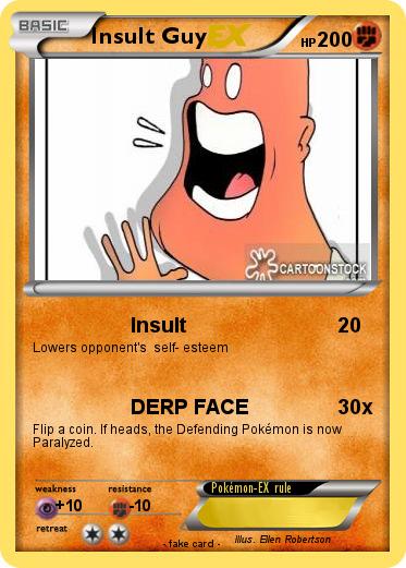 Pokemon Insult Guy