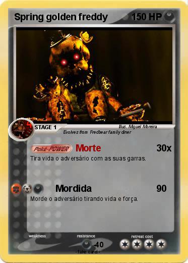Pokemon Spring golden freddy