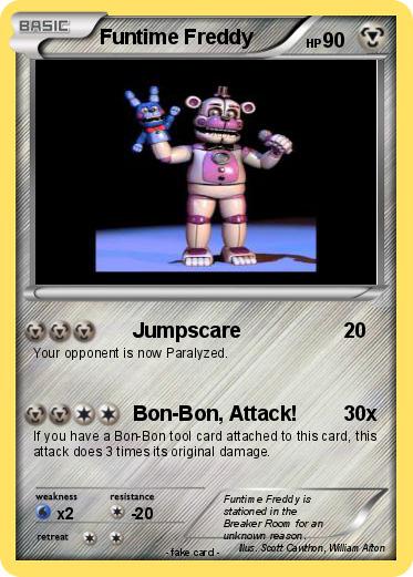 Pokemon Funtime Freddy