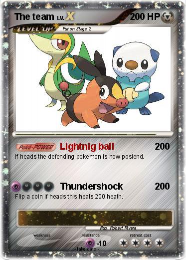 Pokemon The team