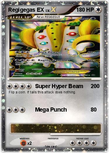 Pokemon Regigegas EX