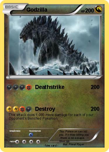 Pokemon Godzilla