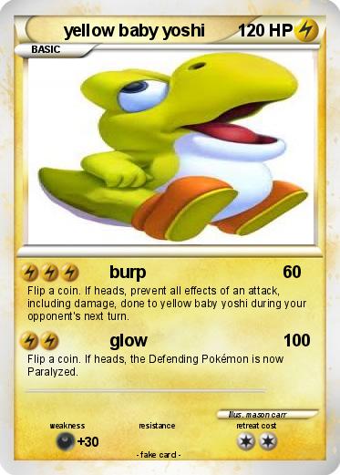Pokemon yellow baby yoshi