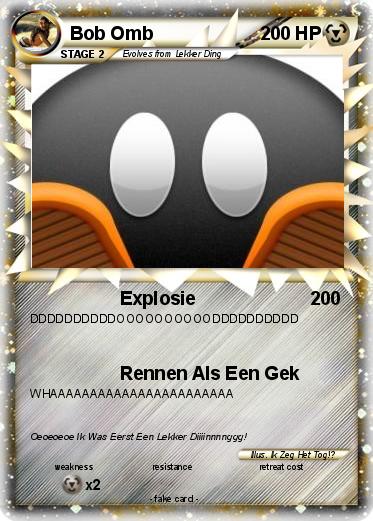 Pokemon Bob Omb