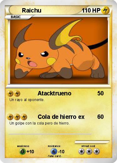 Pokemon Raichu