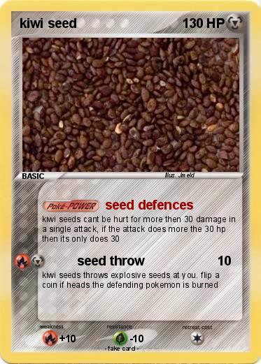 Pokemon kiwi seed