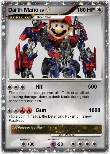 Pokemon Darth Mario