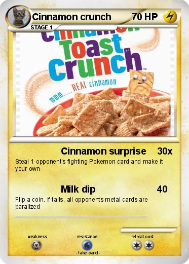 Pokemon Cinnamon crunch