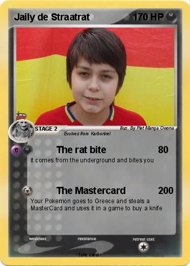 Pokemon Jaily de Straatrat