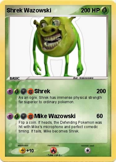 Pokemon Shrek Wazowski