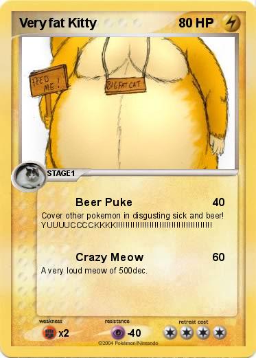 Pokemon Very fat Kitty