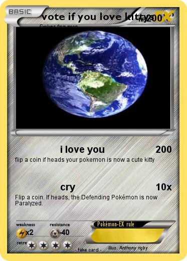 Pokemon vote if you love kittys