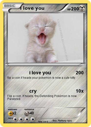 Pokemon i love you