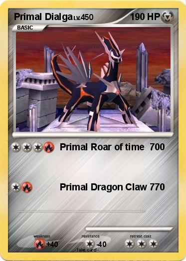 Pokemon Primal Dialga