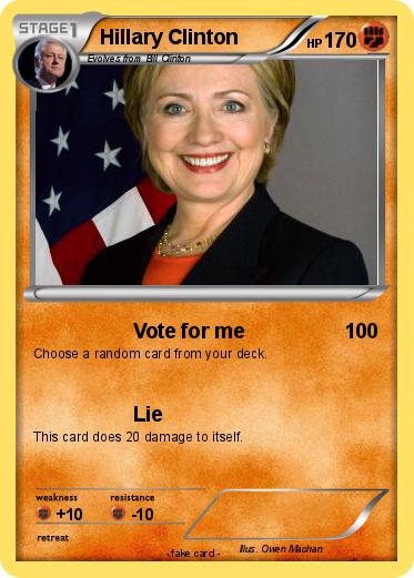 Pokemon Hillary Clinton