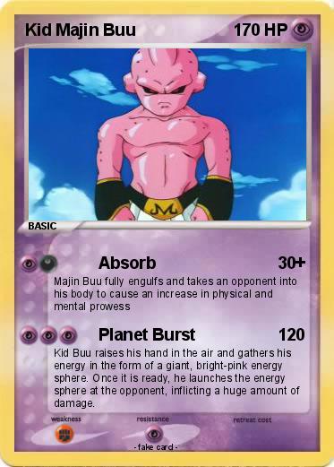 Pokemon Kid Majin Buu